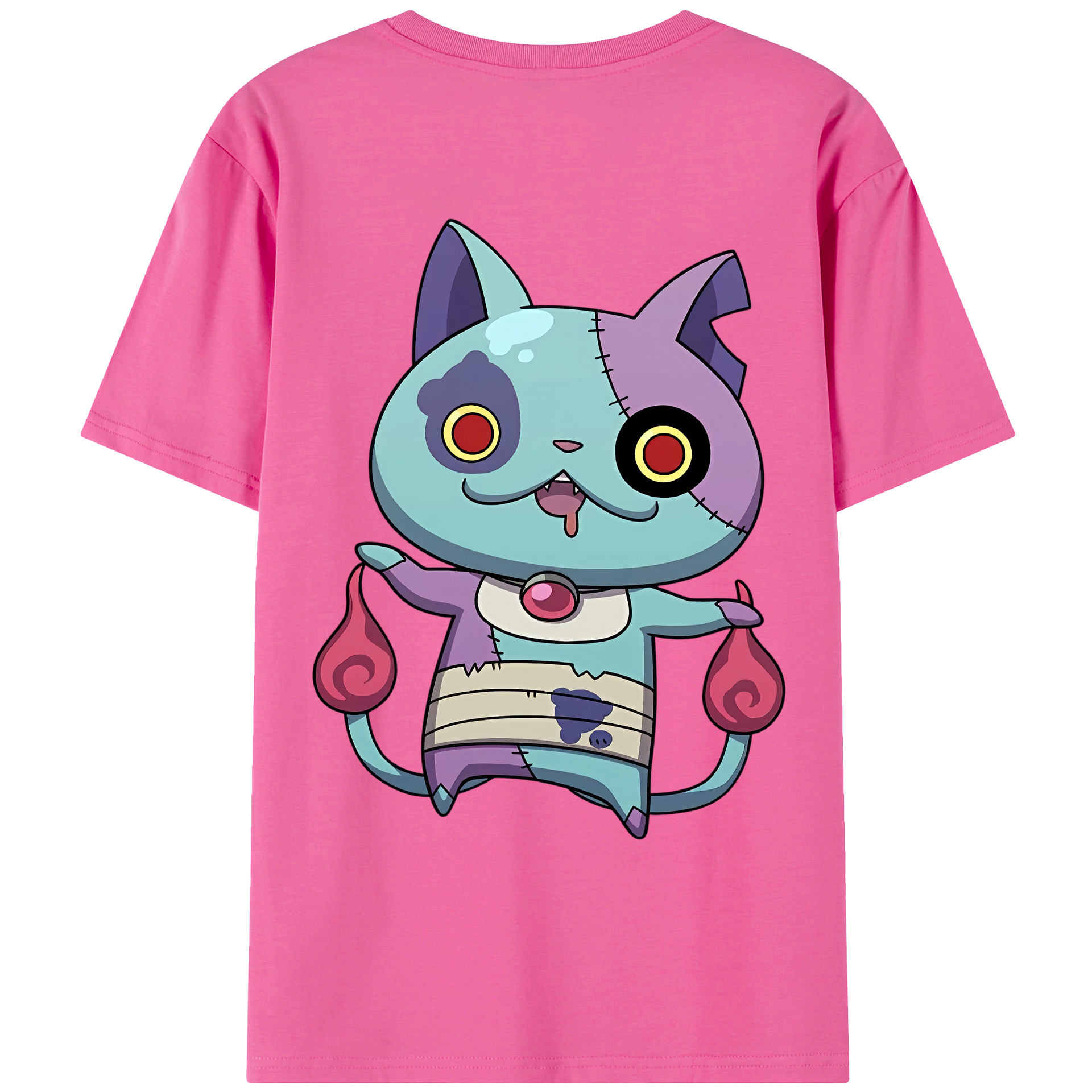 （画像用） 妖怪ウォッチ Yo-kai Watch レディース半袖Tシャツ(バックプリント)